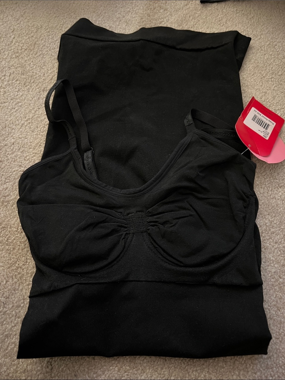 SPANX Black Cognito Slim Shape Slip, M, NWT